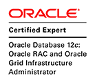Oracle Certified Expert, Oracle Database 12c: RAC and Grid Infrastructure Administrator